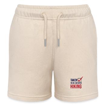 Wanderwege Klettern Wandern Wanderer Statement - Kinder Organic Joggingshorts Mini Bolter von Stanley/Stella - Natur - Vorne