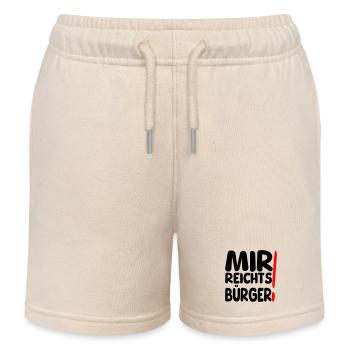 reicht mir Bürger - Kinder Organic Joggingshorts Mini Bolter von Stanley/Stella - Natur - Vorne