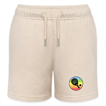Schläger Padel Turnier Bälle Padelspiel Tennis - Kinder Organic Joggingshorts Mini Bolter von Stanley/Stella - Natur - Vorne