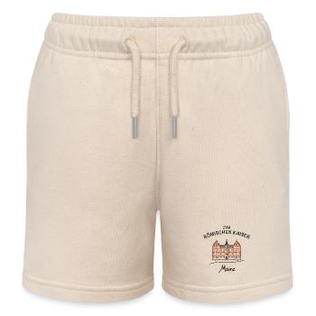 Mainz, Wahrzeichen Zum Römischen Kaiser - Kinder Organic Joggingshorts Mini Bolter von Stanley/Stella - Natur - Vorne