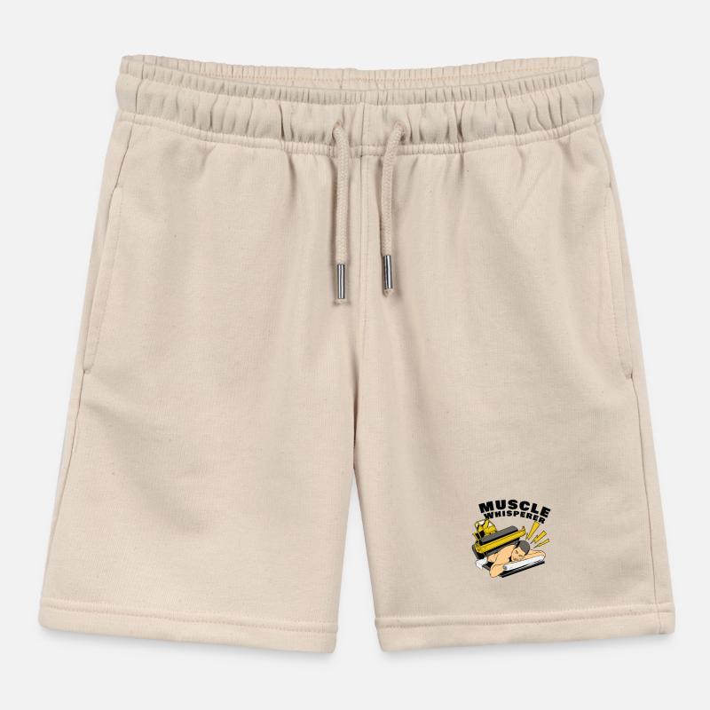 Muscle Whisperer Kids Organic Sweat Shorts by Stanley/Stella