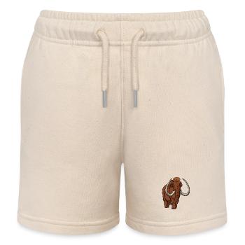 Mammut farbig - Kinder Organic Joggingshorts Mini Bolter von Stanley/Stella - Natur - Vorne
