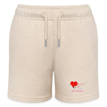 Assistentin für Kinderbetreuung - Kinder Organic Joggingshorts Mini Bolter von Stanley/Stella - Natur - Vorne