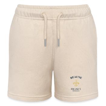 BEAUNE France Burgund Frankreich - Kinder Organic Joggingshorts Mini Bolter von Stanley/Stella - Natur - Vorne