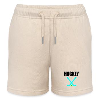 BALLSPORTART HOCKEY - FELDHOCKEY - Kinder Organic Joggingshorts Mini Bolter von Stanley/Stella - Natur - Vorne