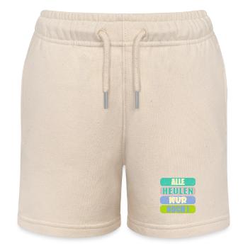 LARMOYANT WEINERLICH - HEULEN SPRÜCHE - LARMOYANZ - Kinder Organic Joggingshorts Mini Bolter von Stanley/Stella - Natur - Vorne