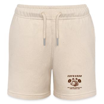 Espresso Design - Kinder Organic Joggingshorts Mini Bolter von Stanley/Stella - Natur - Vorne