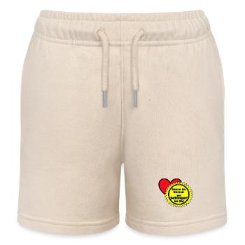 Schlager Party , Schlager Musik , Sonne im Herzen - Kinder Organic Joggingshorts Mini Bolter von Stanley/Stella - Natur - Vorne