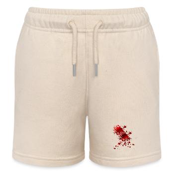 HALLOWEEN KOSTÜME BLUTFLECKEN BLUT - Kinder Organic Joggingshorts Mini Bolter von Stanley/Stella - Natur - Vorne