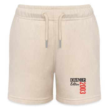 23. Geburtstag - Dreiundzwanzig Edition 2003 - Kinder Organic Joggingshorts Mini Bolter von Stanley/Stella - Natur - Vorne