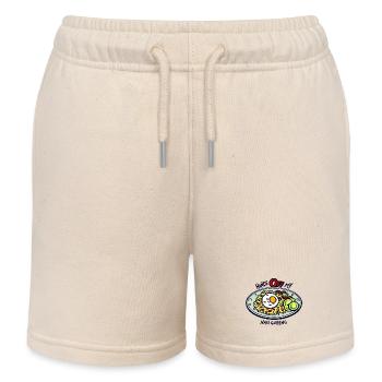 Fass mein Nasi Goreng nicht an! - Kinder Organic Joggingshorts Mini Bolter von Stanley/Stella - Natur - Vorne