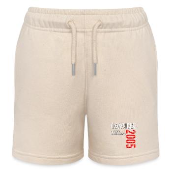 21st BIRTHDAY DECEMBER 2005 EDITION - Kids Organic Sweat Shorts by Stanley/Stella - soft Ecru - Front