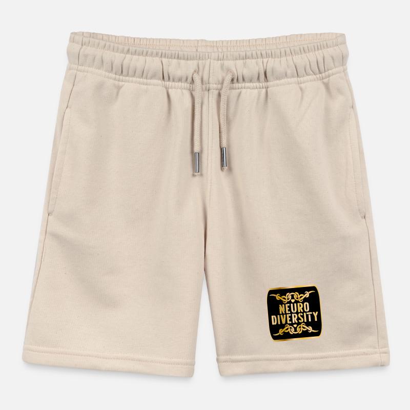 NEURODIVERSITÉ Short de jogging enfant bio Stanley/Stella