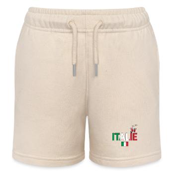 Italie - Short de jogging enfant bio Stanley/Stella - écru doux - Devant