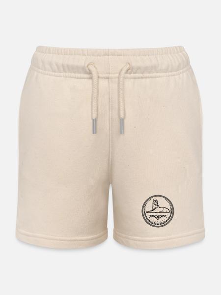 Loup du Caucase - Short de jogging enfant bio Stanley/Stella - écru doux