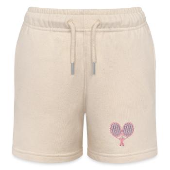 TENNISSCHLÄGER - TENNIS PAARE - Kinder Organic Joggingshorts Mini Bolter von Stanley/Stella - Natur - Vorne