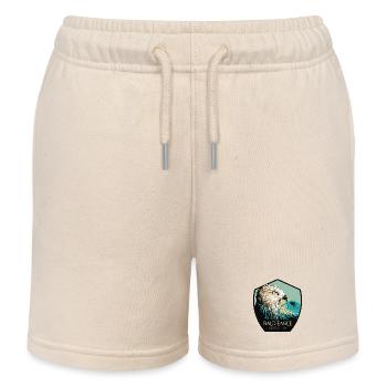 Alaska-Weißkopfseeadler-Porträt - Kinder Organic Joggingshorts Mini Bolter von Stanley/Stella - Natur - Vorne