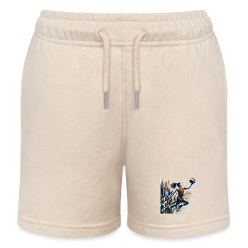 Conception de dunk de basket-ball femme - Short de jogging enfant bio Stanley/Stella - écru doux - Devant