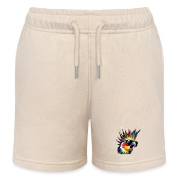 Crazy Nymph (01) - Kinder Organic Joggingshorts Mini Bolter von Stanley/Stella - Natur - Vorne