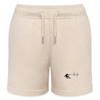 Sports nautiques Wakesurf Planche de surf Stunt Wakeboard - Short de jogging enfant bio Stanley/Stella - écru doux - Devant
