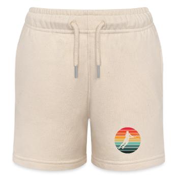 Tennis - Kinder Organic Joggingshorts Mini Bolter von Stanley/Stella - Natur - Vorne