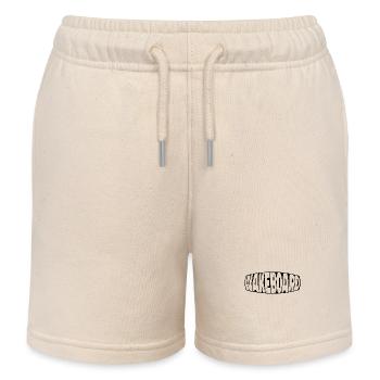 Wakeboard Dire Sports nautiques Wakesurf Surf - Short de jogging enfant bio Stanley/Stella - écru doux - Devant
