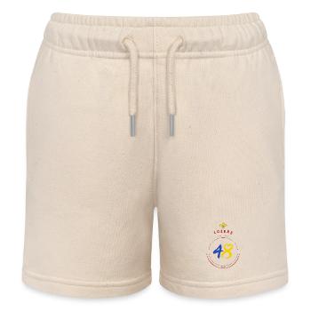 Lozère - Kinder Organic Joggingshorts Mini Bolter von Stanley/Stella - Natur - Vorne