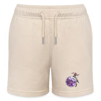 Glaube an deine Magie - Kinder Organic Joggingshorts Mini Bolter von Stanley/Stella - Natur - Vorne