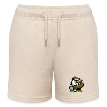Eagle Ace: Der Golf-Pro - Kinder Organic Joggingshorts Mini Bolter von Stanley/Stella - Natur - Vorne