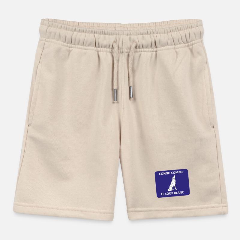 Connu comme le loup blanc Short de jogging enfant bio Stanley/Stella