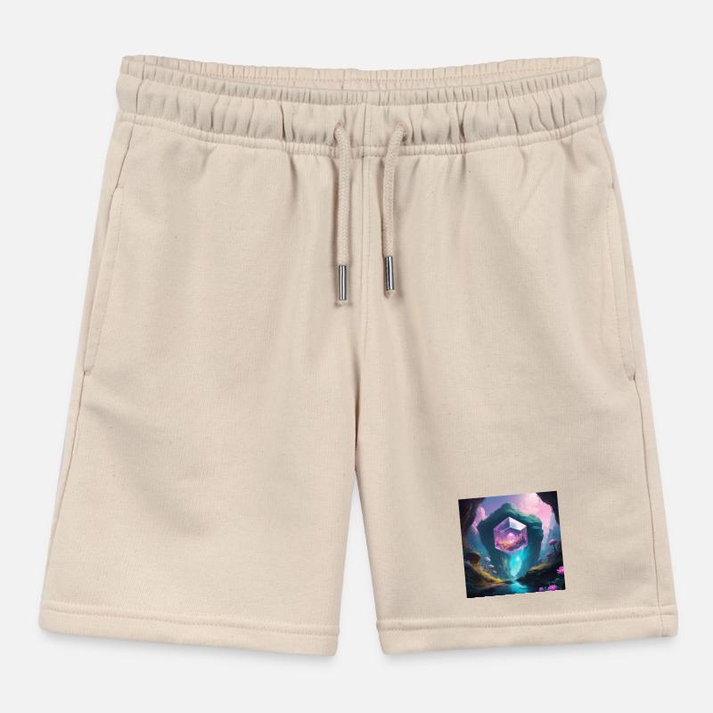 Magic Cave Kids Organic Sweat Shorts by Stanley/Stella