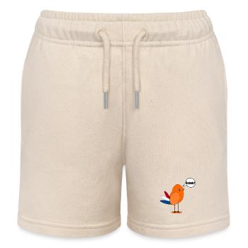 DANKE NIEDERLÄNDISCH HOLLAND - Kinder Organic Joggingshorts Mini Bolter von Stanley/Stella - Natur - Vorne