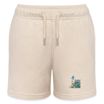 Aquarell Landkarte Saint Vincent & the Grenadines - Kinder Organic Joggingshorts Mini Bolter von Stanley/Stella - Natur - Vorne