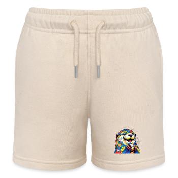 Otter - Kinder Organic Joggingshorts Mini Bolter von Stanley/Stella - Natur - Vorne