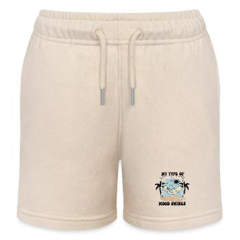 Skeleton Hammock Beach - Kids Organic Sweat Shorts by Stanley/Stella - soft Ecru - Front