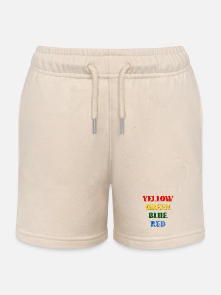 PSYCHOLOGIE TEST - FARBEN - Kinder Organic Joggingshorts Mini Bolter von Stanley/Stella - Natur
