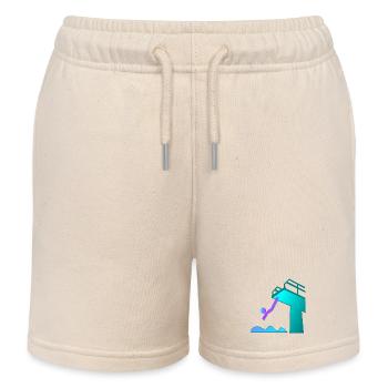 SPORT DE PLONGÉE - Short de jogging enfant bio Stanley/Stella - écru doux - Devant