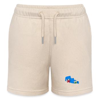 Région Nord pas de calais - Short de jogging enfant bio Stanley/Stella - écru doux - Devant