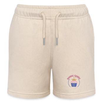 Baking Queen personalisierbar - Kinder Organic Joggingshorts Mini Bolter von Stanley/Stella - Natur - Vorne
