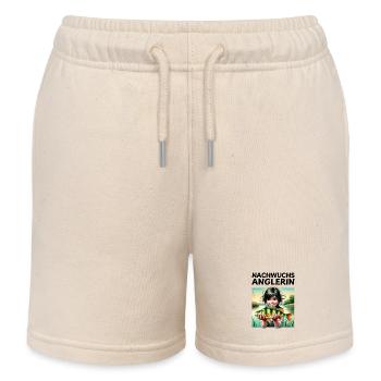 Jeune pêcheur - Short de jogging enfant bio Stanley/Stella - écru doux - Devant