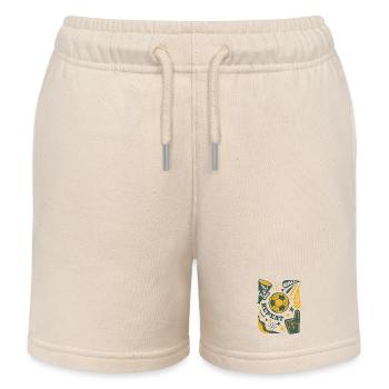 Soccer Life – Play, Ball, Repeat - Kinder Organic Joggingshorts Mini Bolter von Stanley/Stella - Natur - Vorne