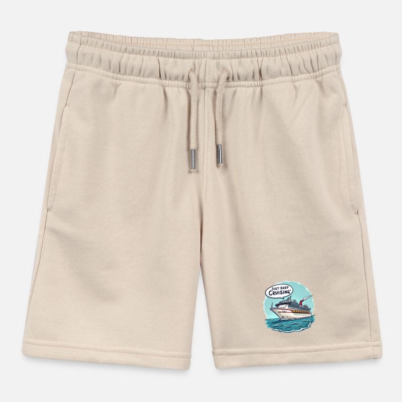 Continuez simplement à naviguer" Short de jogging enfant bio Stanley/Stella