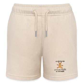 Schnittmuster Hase - Kinder Organic Joggingshorts Mini Bolter von Stanley/Stella - Natur - Vorne
