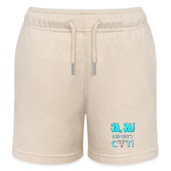 MIR GEHT ES GUT - GENESUNG HEILUNG - Kinder Organic Joggingshorts Mini Bolter von Stanley/Stella - Natur - Vorne