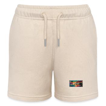 Dahab Égypte Vintage Sign Design - Short de jogging enfant bio Stanley/Stella - écru doux - Devant