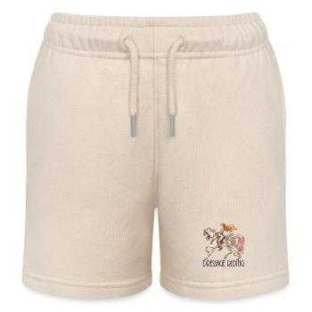 Dressage Équitation Noble Dynamique Cadeau - Short de jogging enfant bio Stanley/Stella - écru doux - Devant
