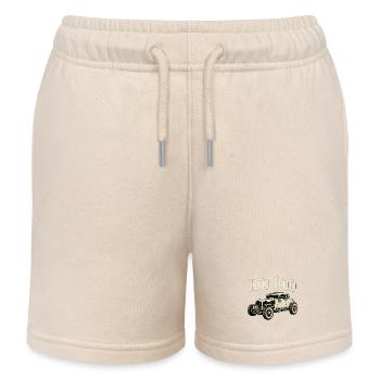 Hot Rod Oldtimer - Kinder Organic Joggingshorts Mini Bolter von Stanley/Stella - Natur - Vorne