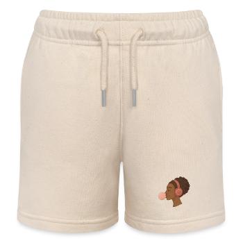 Musik - Kinder Organic Joggingshorts Mini Bolter von Stanley/Stella - Natur - Vorne