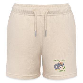 SCHLAFLOSE MAMA MUTTERTAG BABY KOALA - Kinder Organic Joggingshorts Mini Bolter von Stanley/Stella - Natur - Vorne