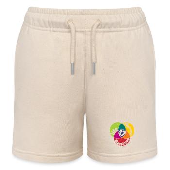 Das Leben, das Universum und alles - Kinder Organic Joggingshorts Mini Bolter von Stanley/Stella - Natur - Vorne